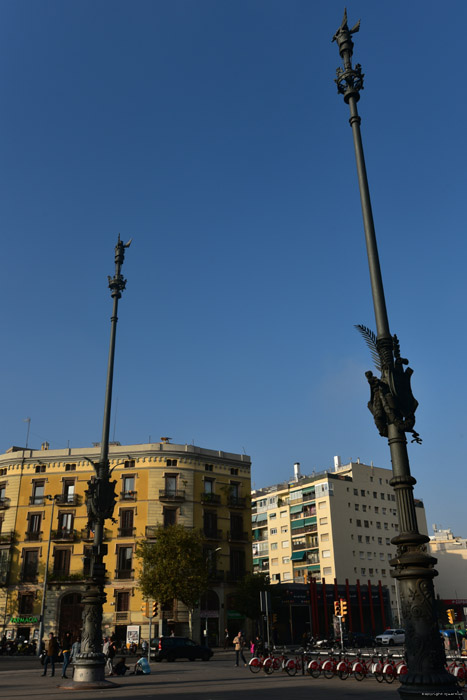 Palen Barcelona / Spanje 