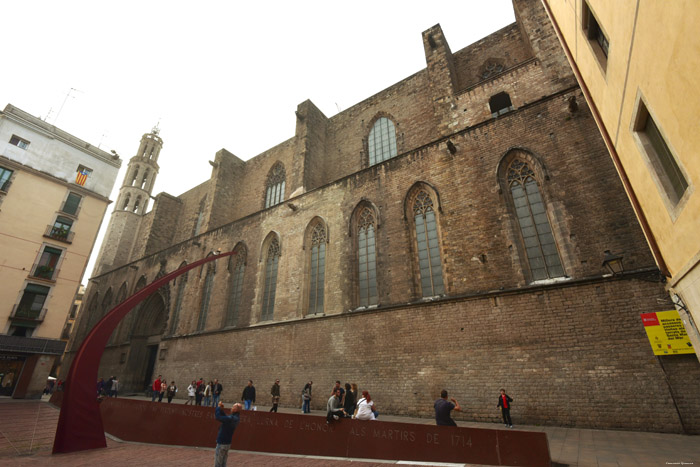 glise Sainte Marie de la Mer Barcelona / Espagne 