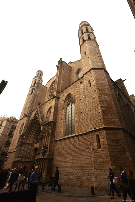 glise Sainte Marie de la Mer Barcelona / Espagne 