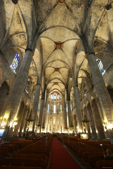 glise Sainte Marie de la Mer Barcelona / Espagne 
