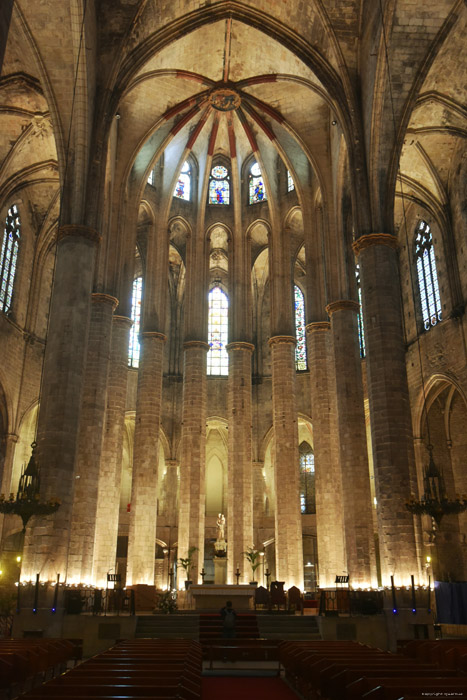 glise Sainte Marie de la Mer Barcelona / Espagne 