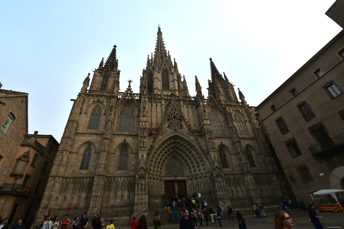 Cathdrale de la Crois Sainte Barcelona / Espagne 