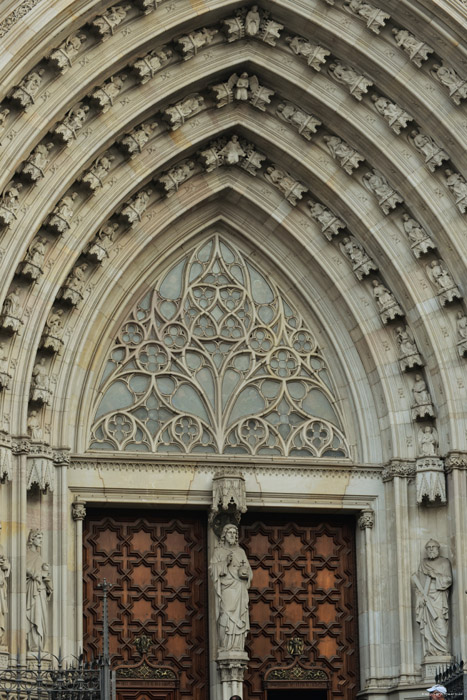 Cathdrale de la Crois Sainte Barcelona / Espagne 