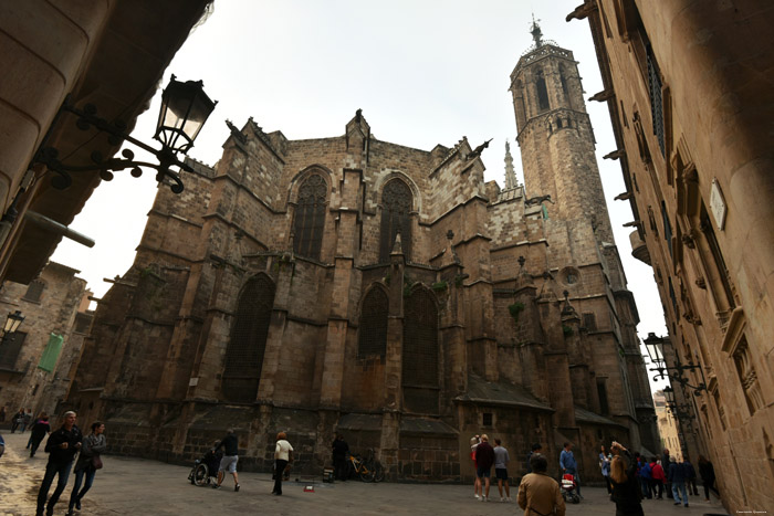 Holy Cross Cathedral (Santa Crou) Barcelona / Spain 