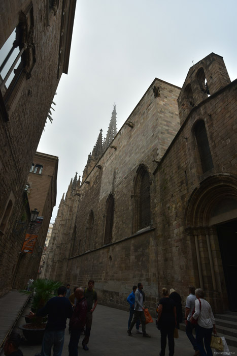 Cathdrale de la Crois Sainte Barcelona / Espagne 