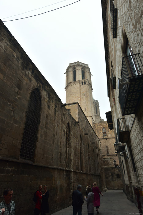 Cathdrale de la Crois Sainte Barcelona / Espagne 