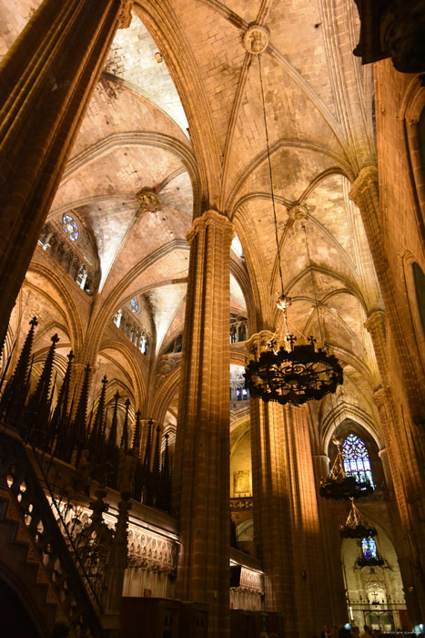 Heilig Kruiskathedraal Barcelona / Spanje 