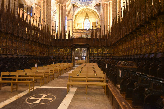 Cathdrale de la Crois Sainte Barcelona / Espagne 