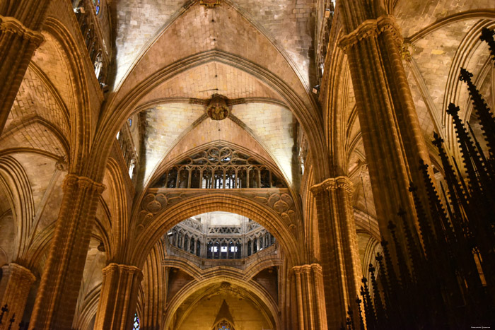 Holy Cross Cathedral (Santa Crou) Barcelona / Spain 