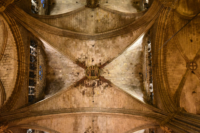 Cathdrale de la Crois Sainte Barcelona / Espagne 