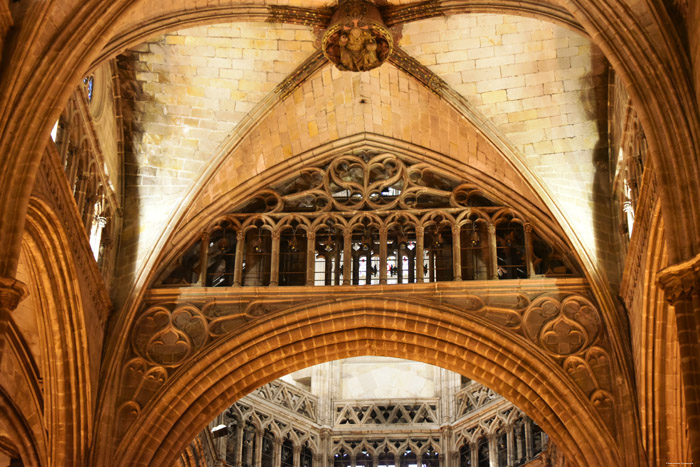 Holy Cross Cathedral (Santa Crou) Barcelona / Spain 