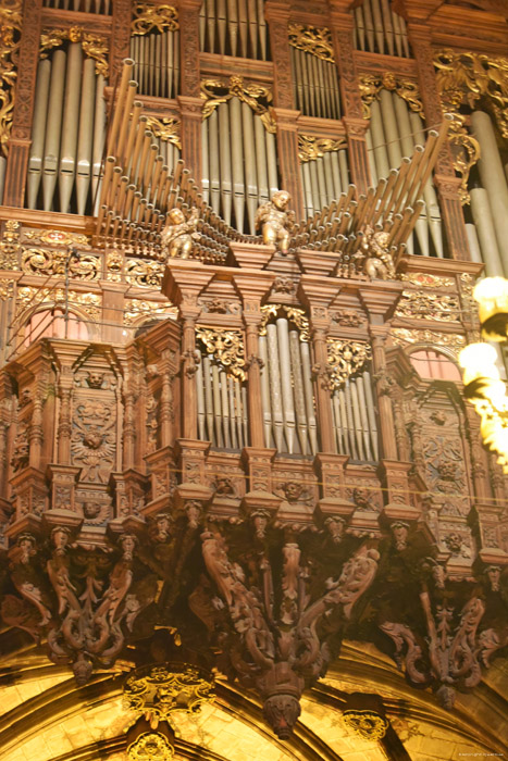 Cathdrale de la Crois Sainte Barcelona / Espagne 