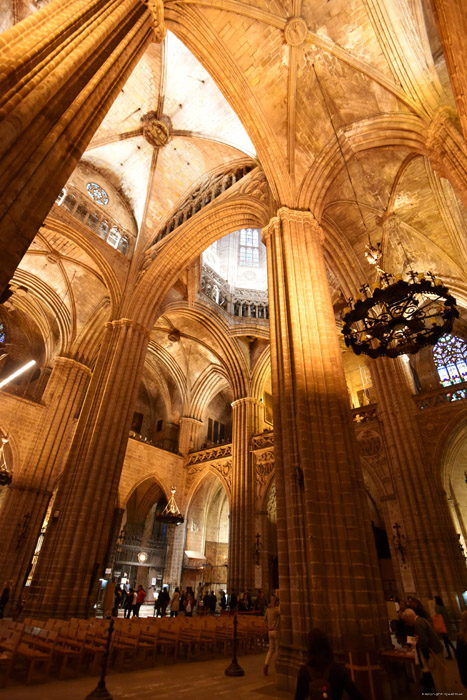 Holy Cross Cathedral (Santa Crou) Barcelona / Spain 
