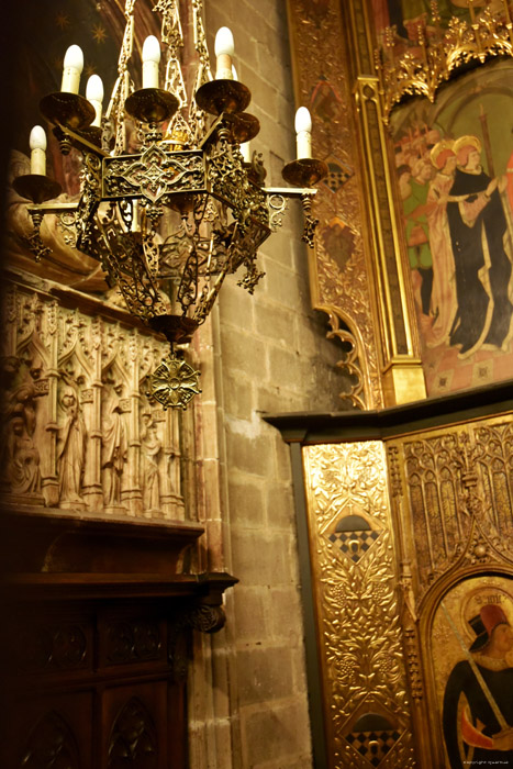 Cathdrale de la Crois Sainte Barcelona / Espagne 