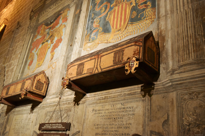 Cathdrale de la Crois Sainte Barcelona / Espagne 