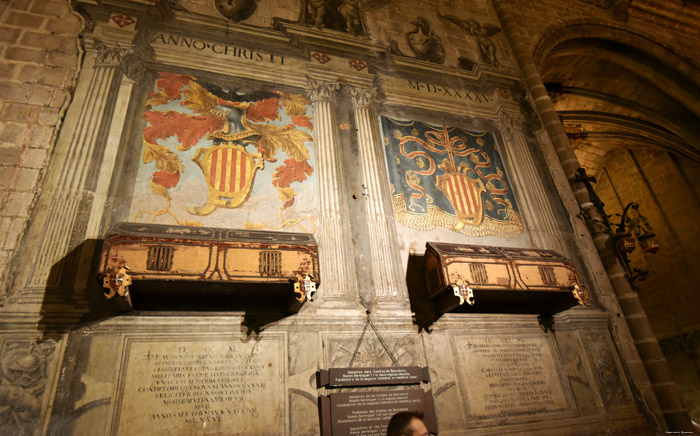 Cathdrale de la Crois Sainte Barcelona / Espagne 