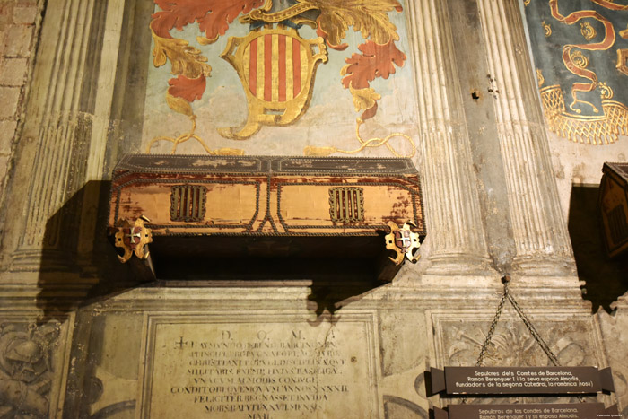 Cathdrale de la Crois Sainte Barcelona / Espagne 