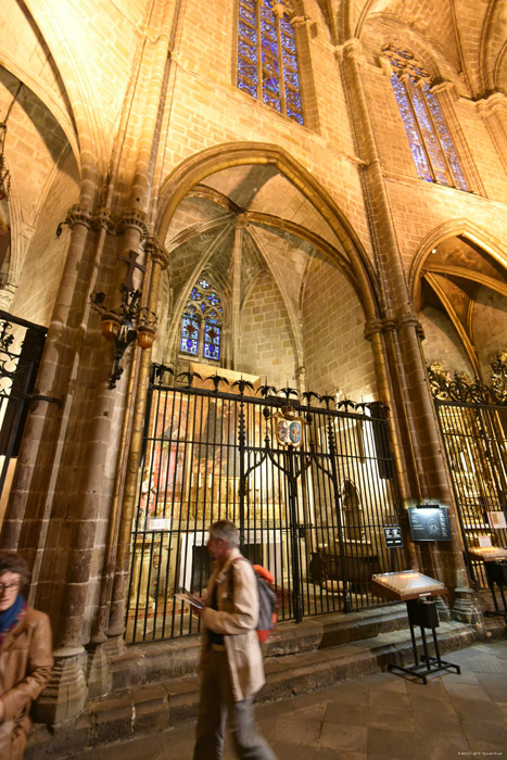 Cathdrale de la Crois Sainte Barcelona / Espagne 