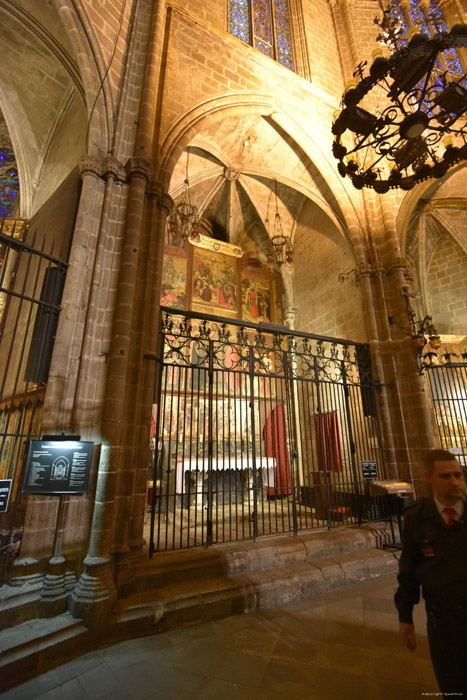 Cathdrale de la Crois Sainte Barcelona / Espagne 