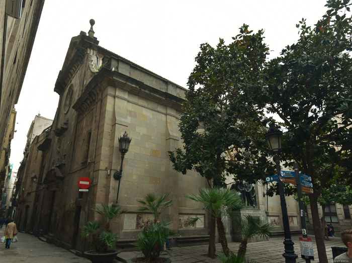 Saint Sever's church (Sant Sever) Barcelona / Spain 