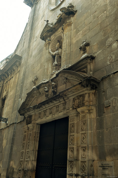 Saint Sever's church (Sant Sever) Barcelona / Spain 