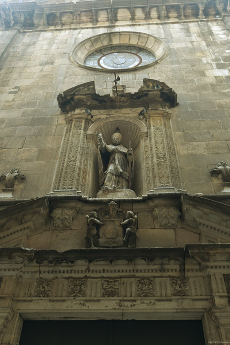 Saint Sever's church (Sant Sever) Barcelona / Spain 