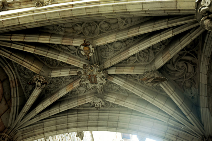 Gothic Bridge (Puente Gtico) Barcelona / Spain 