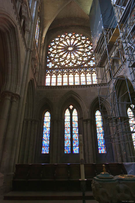 Saint Vincent's Cathedral Saint-Malo / FRANCE 