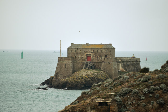 Fort van de kleine B Saint-Malo / FRANKRIJK 