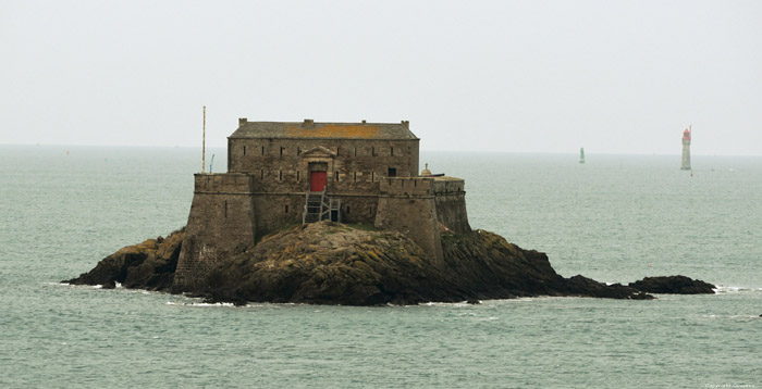 Fort van de kleine B Saint-Malo / FRANKRIJK 