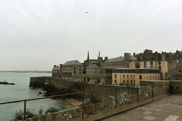 Fort de la Reine -Ancien bastion du cheval blanc Saint-Malo / FRANCE 