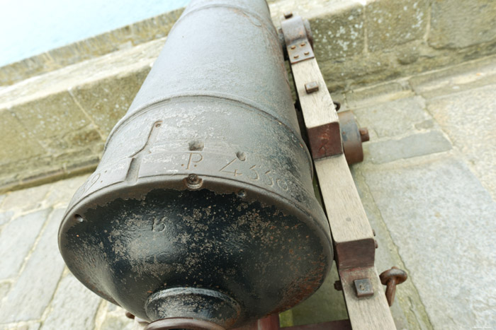 Bastion de la Hollande et Canons Saint-Malo / FRANCE 