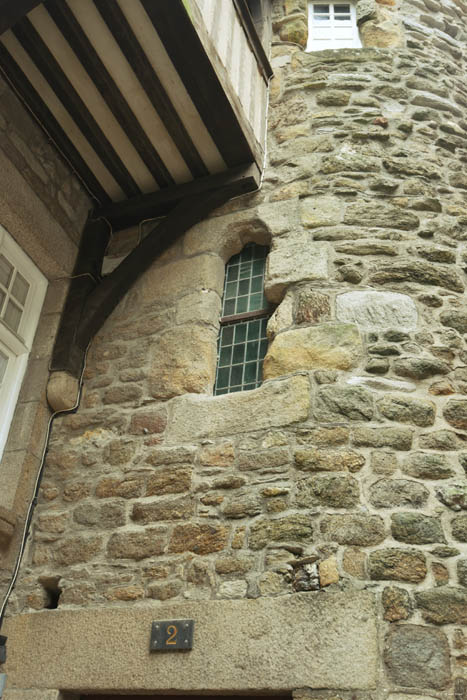 Courtyard La Houssaye Saint-Malo / FRANCE 