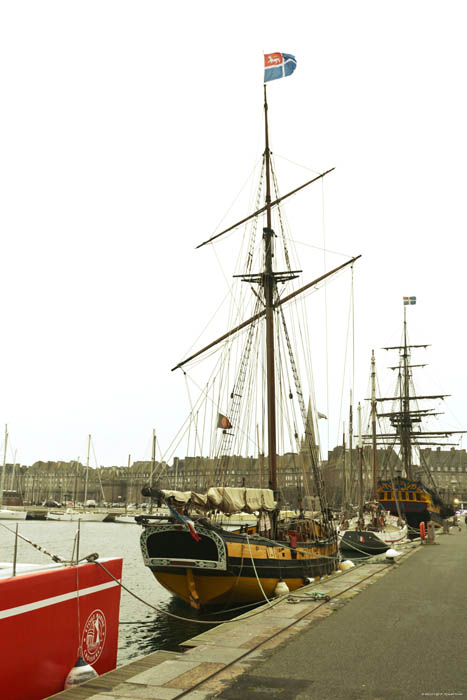 Le Renard schip Saint-Malo / FRANKRIJK 