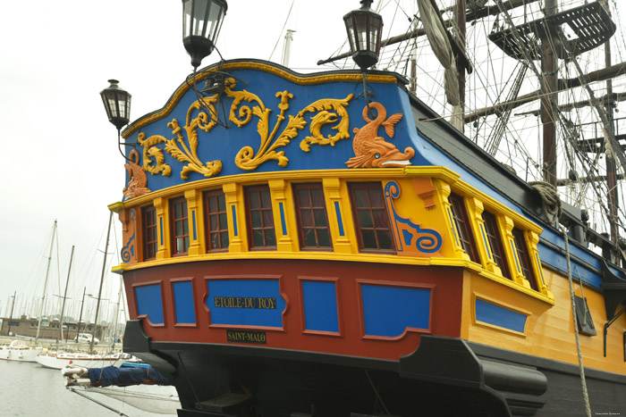 Etoile du Roy Schip (Ster van de Koning) Saint-Malo / FRANKRIJK 