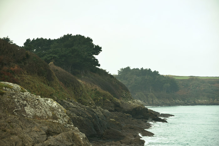 Anse Margot coastline Saint Coulomb in Saint-Coulomb / FRANCE 