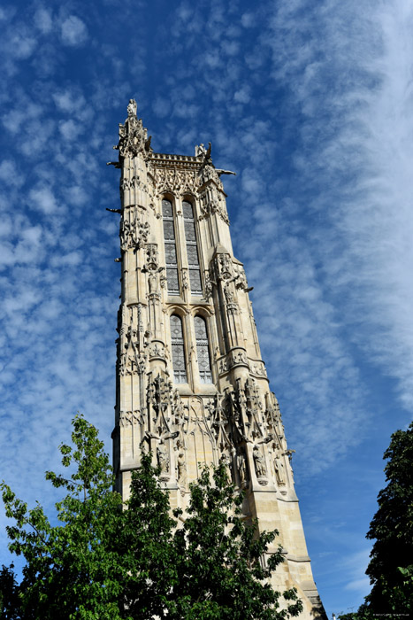 Saint Jacob's Tower (Tour Saint-Jacques) Paris / FRANCE 