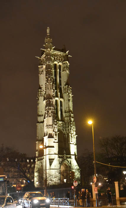 Sint-Jacobstoren Parijs in Paris / FRANKRIJK 