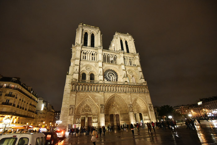 Our Ladies' Cathedral (Notre Dame) Paris / FRANCE 