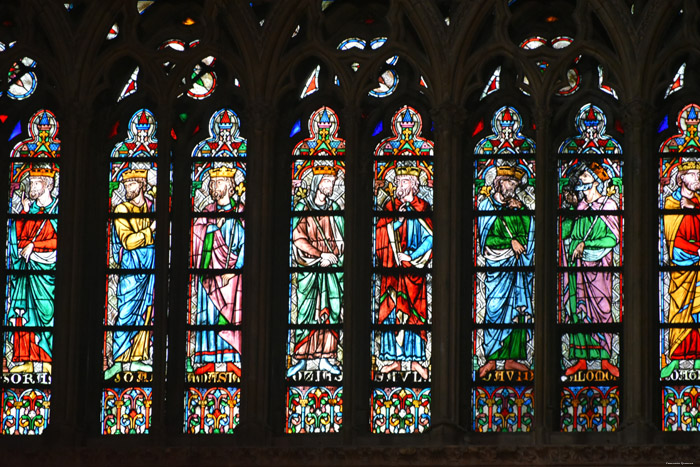 Onze-Lieve-Vrouwekathedraal (Notre Dame) Parijs in Paris / FRANKRIJK 