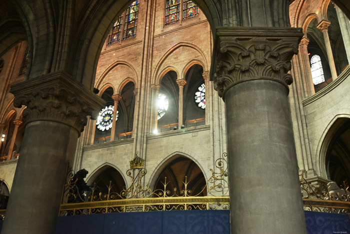 Onze-Lieve-Vrouwekathedraal (Notre Dame) Parijs in Paris / FRANKRIJK 