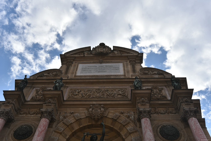 Sint-Michel Fontein Parijs in Paris / FRANKRIJK 