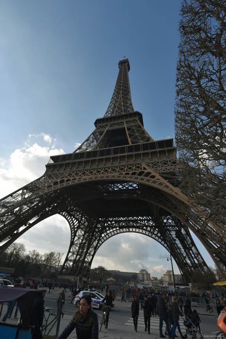 Eiffeltoren Parijs in Paris / FRANKRIJK 