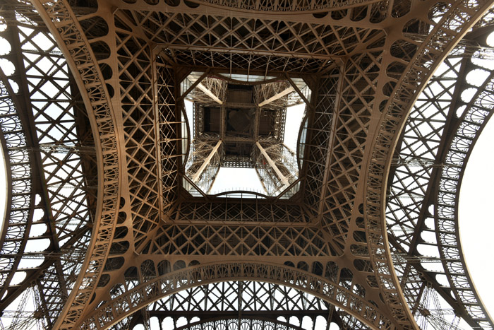 Eiffeltoren Parijs in Paris / FRANKRIJK 