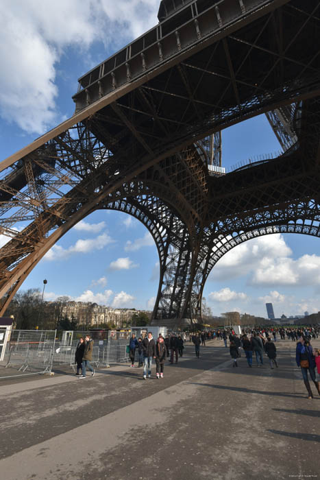 Eiffeltoren Parijs in Paris / FRANKRIJK 