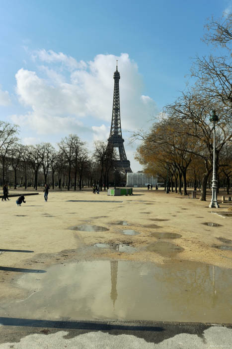 Eiffeltoren Parijs in Paris / FRANKRIJK 