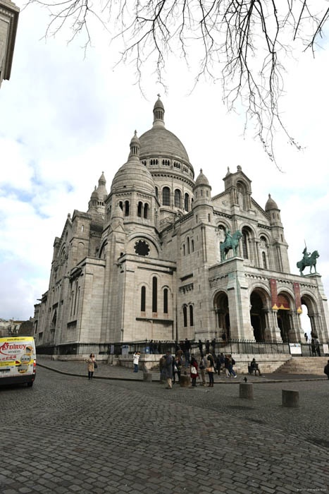 Sacr Coeur Monmartre Parijs in Paris / FRANKRIJK 