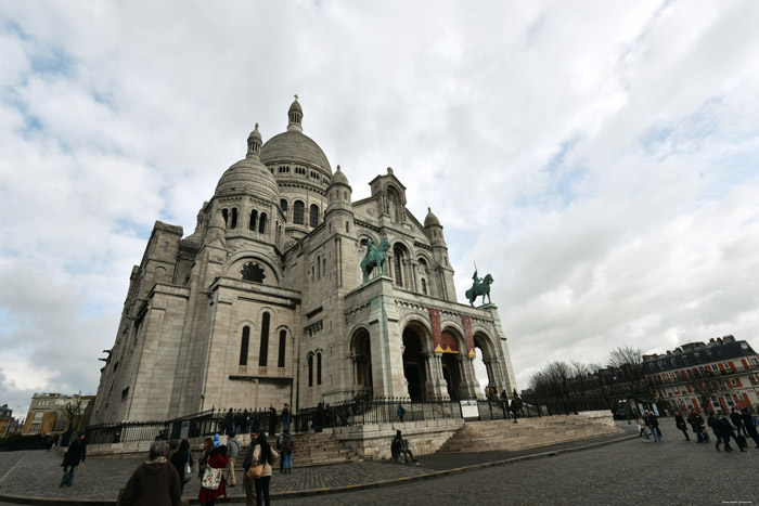 Sacr Coeur Monmartre Parijs in Paris / FRANKRIJK 