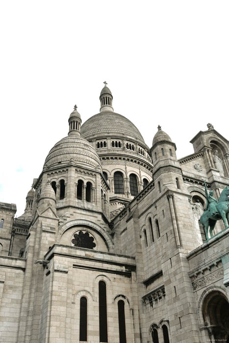 Sacr Coeur Monmartre Parijs in Paris / FRANKRIJK 