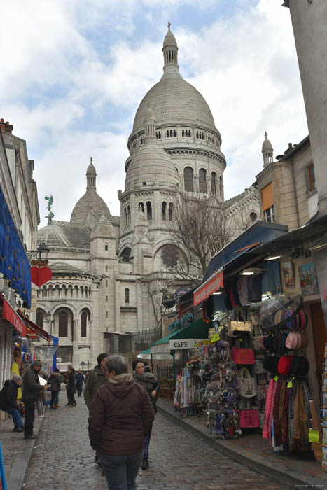 Sacr Coeur Monmartre Parijs in Paris / FRANKRIJK 